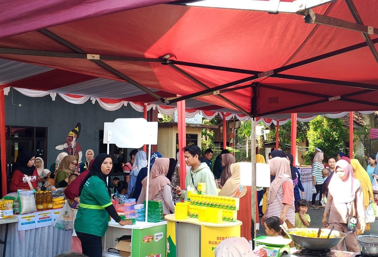 Desa Palir Masuk Kategori Waspada, Jadi Lokasi Gerakan Pangan Murah