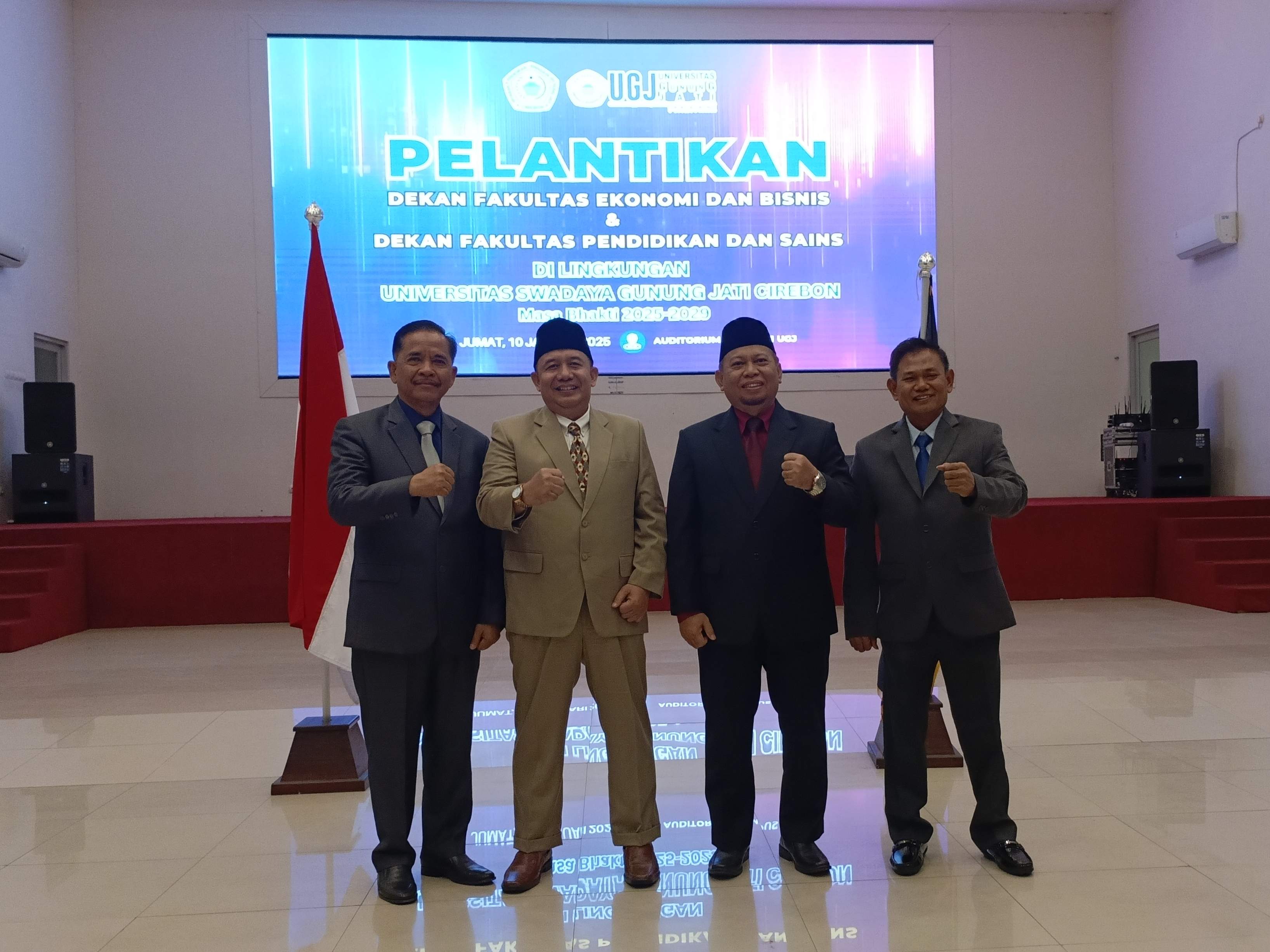 Dr Endang dan Dr Acep Lanjut Jabat Dekan di UGJ