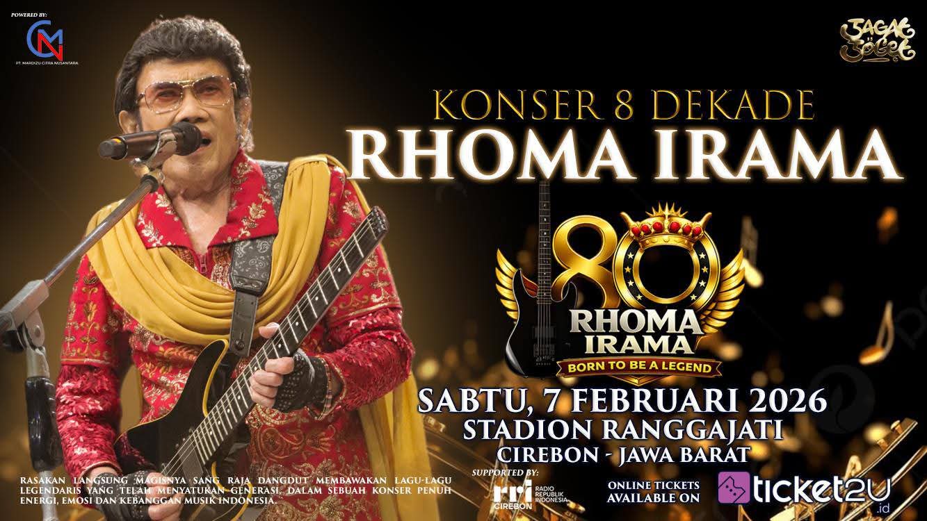 Konser April & Rhoma Irama Digelar di Stadion Ranggajati 