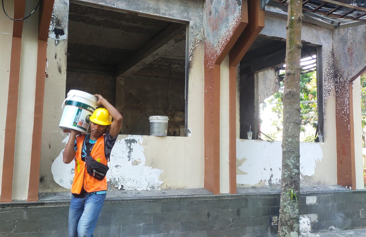 Kantor DPRD Kabupaten Cirebon Diperbaiki Dari Anggaran Kementerian