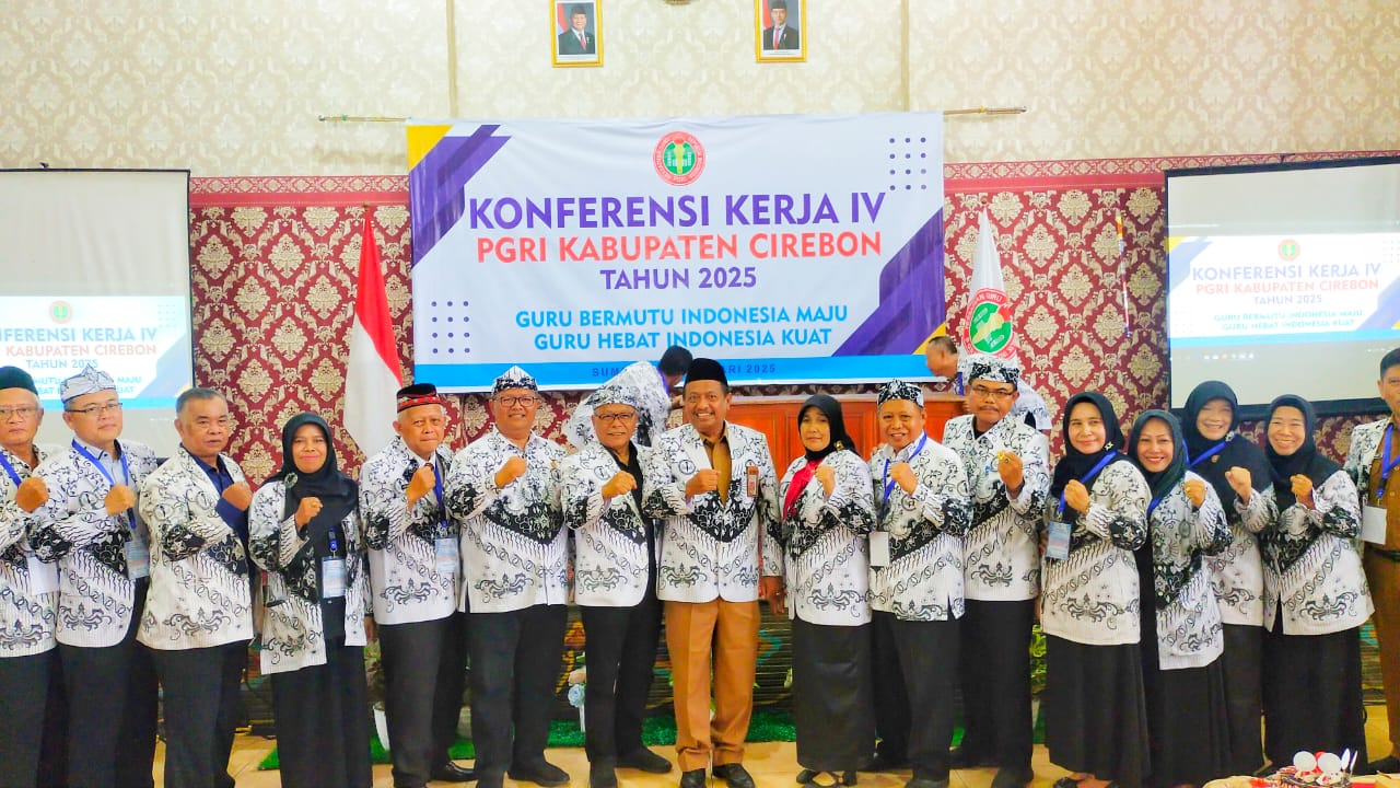 PGRI Kabupaten Cirebon Fokus Tingkatkan Mutu Pendidikan dan Kesejahteraan Guru