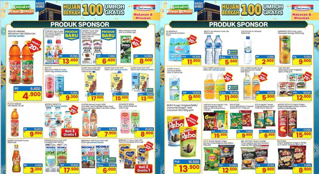 Promo Super Hemat Indomaret Periode 19 Februari - 4 Maret 2026 Bikin Belanja Kamu Makin Hemat