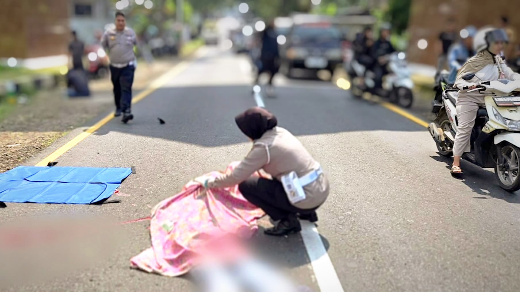Seorang Remaja Tewas Terlindas, Truk Melarikan Diri Usai Kejadian