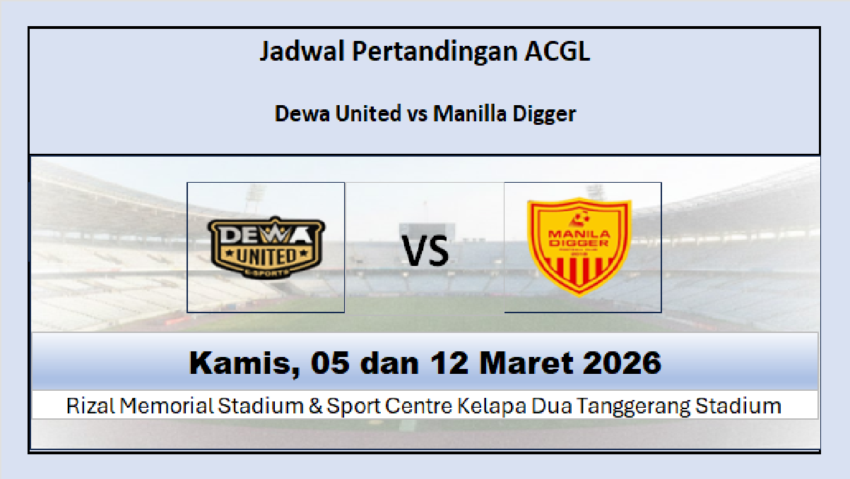 Dewa United Siap Tempur! Jadwal Lengkap Dewa United di AFC Challenge League 2026 Perempat Final