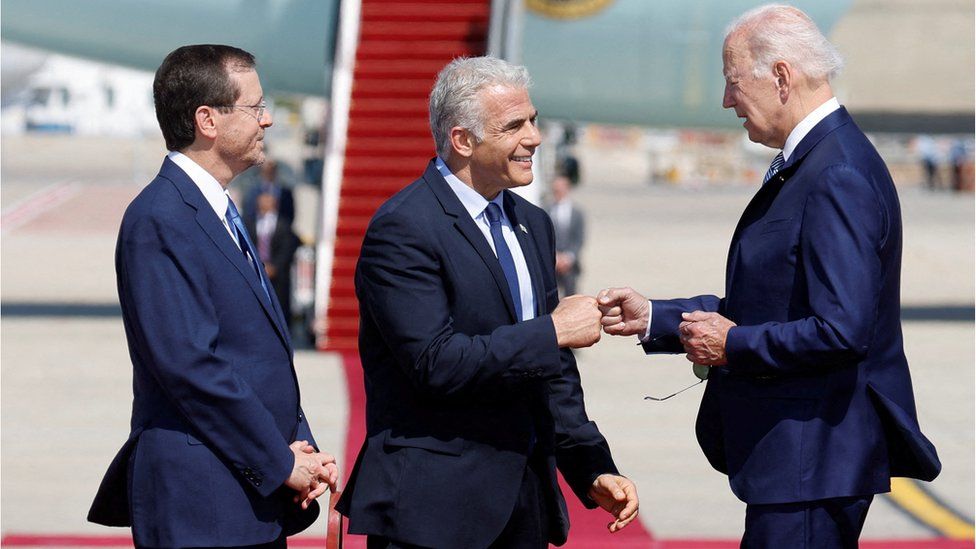 Ke Israel, Joe Biden Disambut Seperti Keluarga 