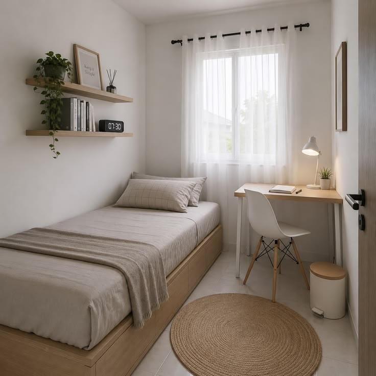 Cara Menata Kamar Tidur Sempit Agar Kelihatan Luas dan Rapi