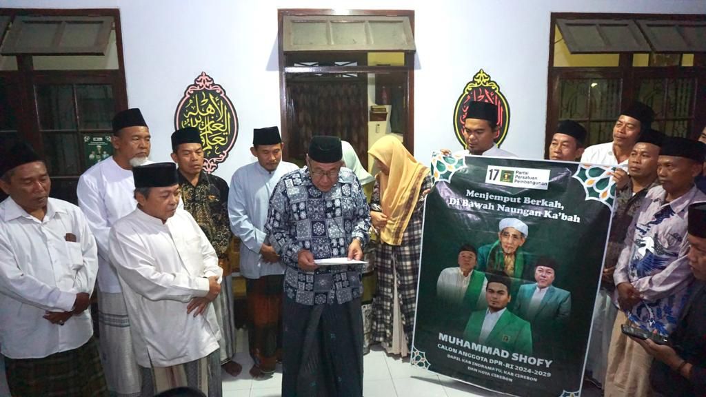 2 Pesantren Besar di Kempek Dukung Salah Satu Kader PPP, Muhammad Shofy Maju untuk DPR RI