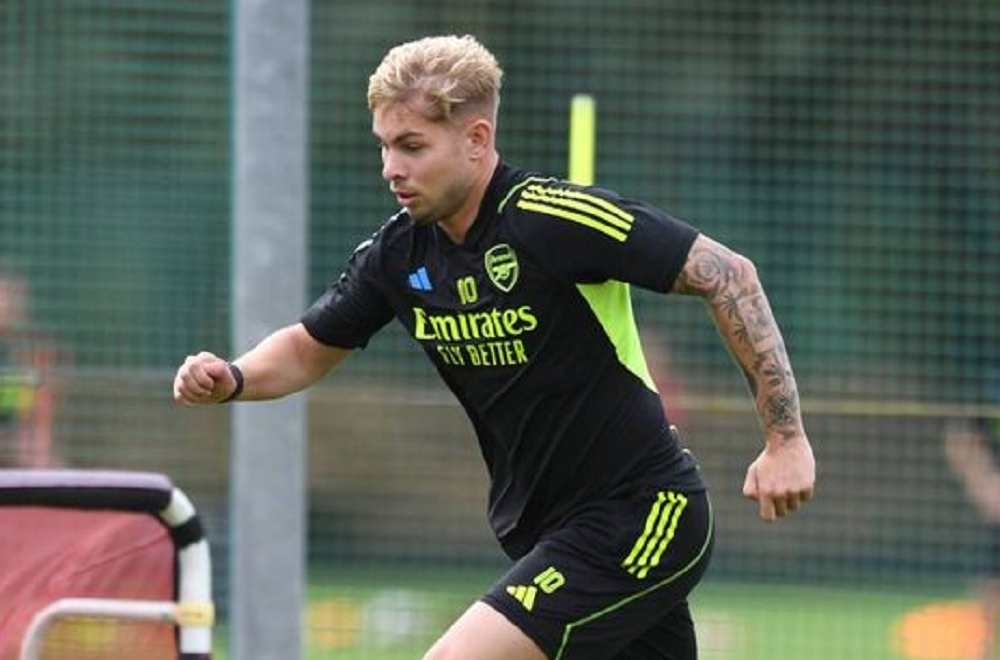 Crystal Palace dan Fulham Incar Emile Smith Rowe dari Arsenal