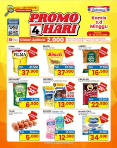 Promo Indomaret Hari ini, Kesempatan Terakhir dapat Minyak Murah!