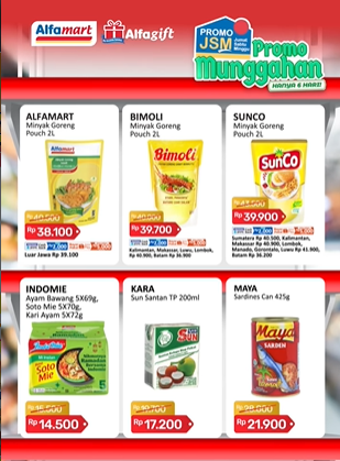 Promo JSM Alfamart Periode Terbaru, Minyak Goreng dan Kebutuhan Dapur Lebih Murah!