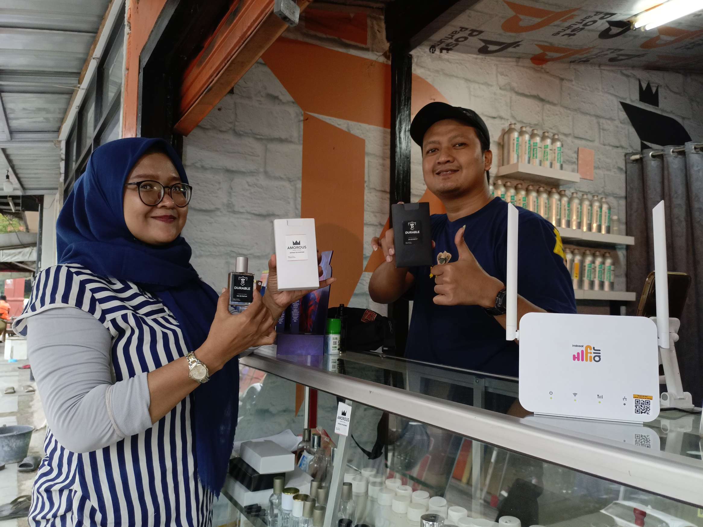 Indosat HiFi Air Bantu Post Parfume Tebar Wangi Hingga ke Solo