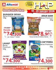 Promo JSM Alfamidi 19–25 Januari: Katalog Diskon Terbaru untuk Belanja Hemat