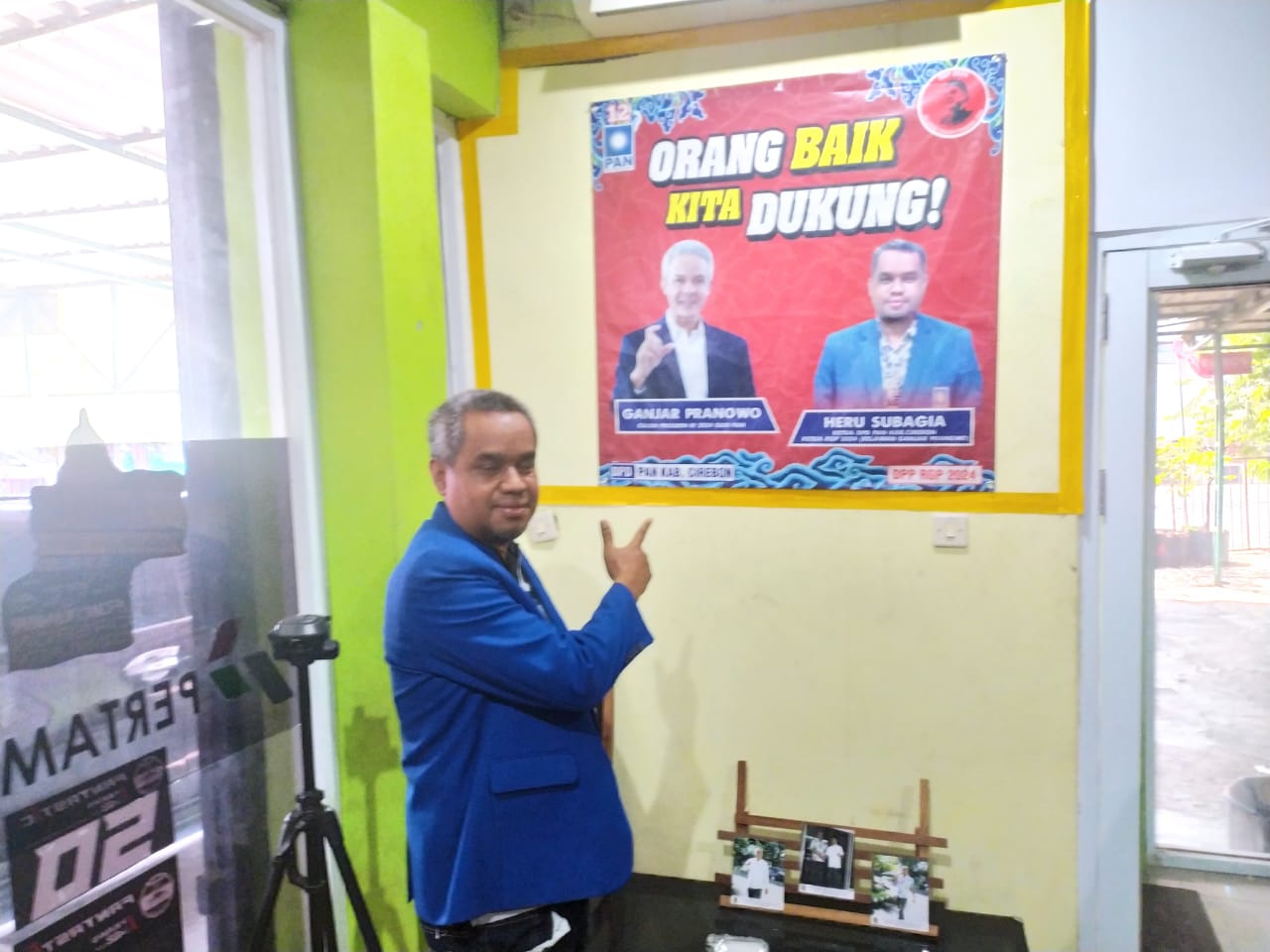 Perpecahan PAN Kabupaten Cirebon; Ketuanya Dukung Ganjar, Sekretaris Kampanyekan Prabowo
