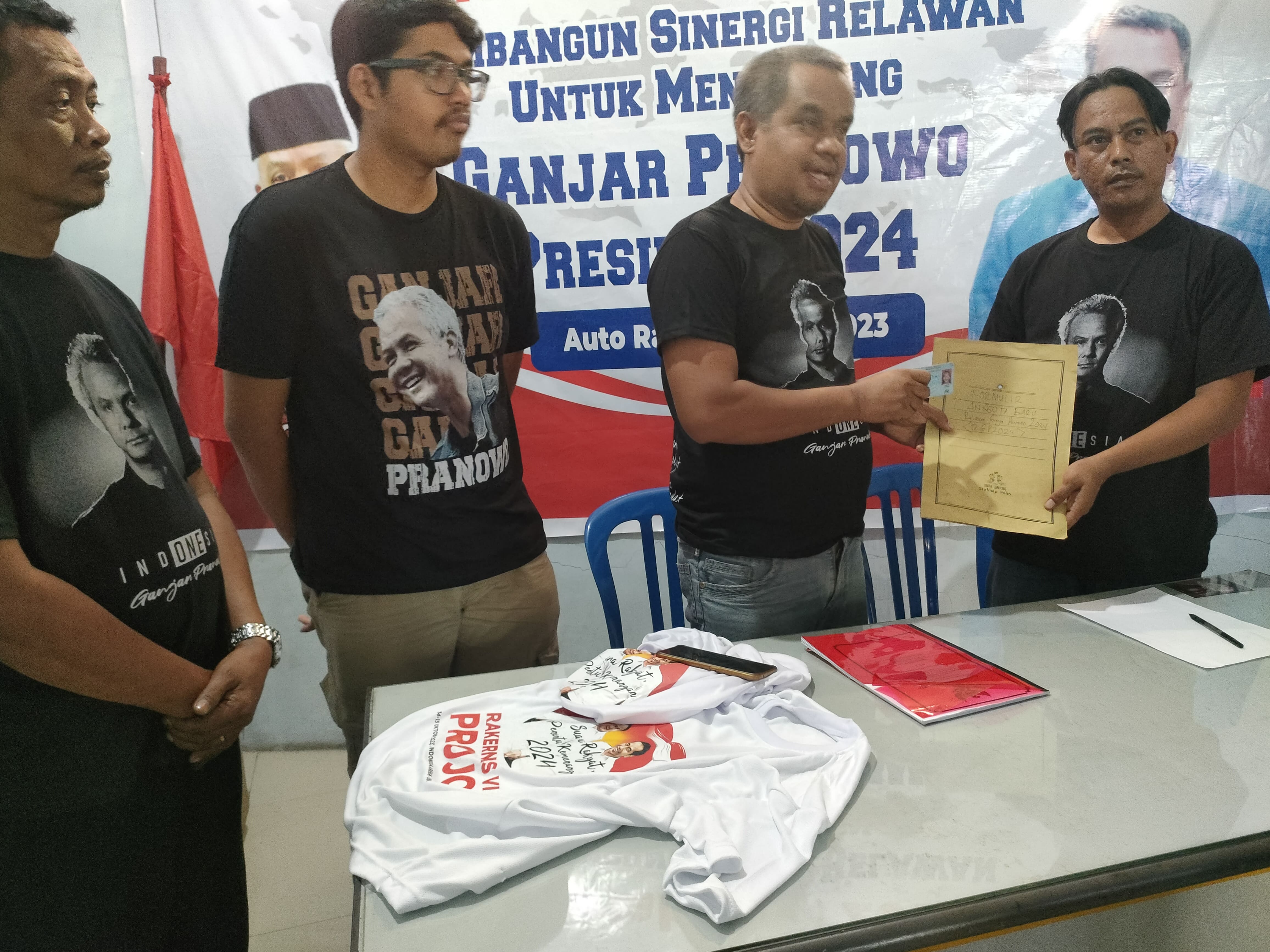 Nyaris Oleng, Projo Babakan-Cirebon Gabung RGP2024 Tegak Lurus Dukung Ganjar