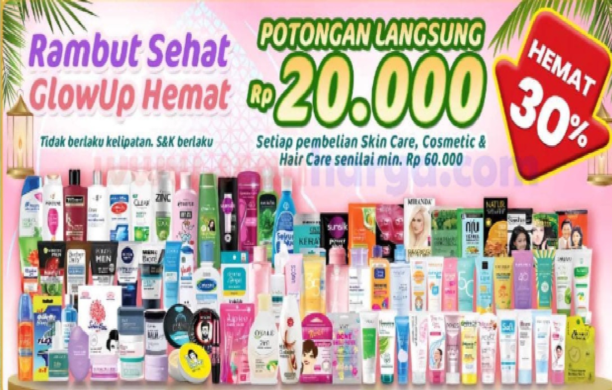 Promo Indomaret Hari Ini: Produk Perawatan Hemat 30% & Potongan Harga Hingga Rp 20.000