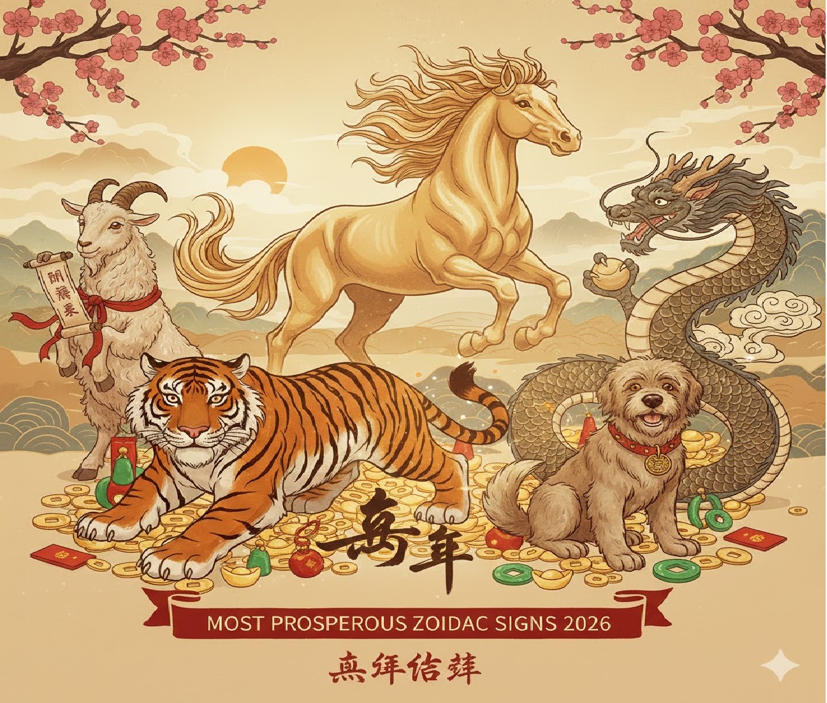  Ini 5 Shio Paling Cuan di Tahun Kuda Api Menurut Pakar Feng Shui, Rezeki Meluber!