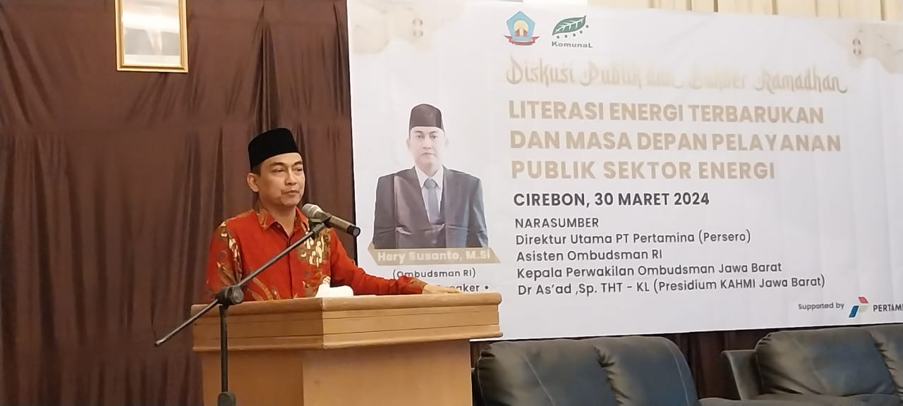 Ombudsman RI Ingatkan Masyarakat Soal Transisi Energi