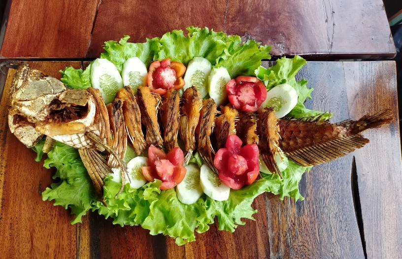 Sensasi Makan Ikan Arwana Goreng Seharga Rp4,2 Juta di Limerr Resto & Resort