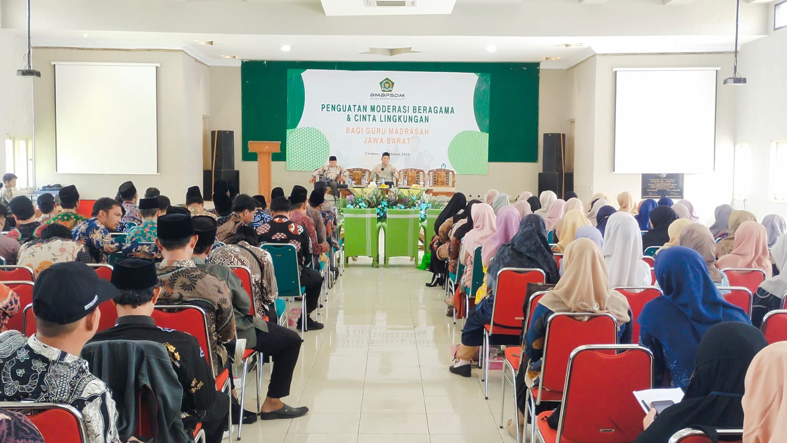 Kemenag Dorong Guru Madrasah Jadi Duta Moderasi Beragama dan Cinta Lingkungan