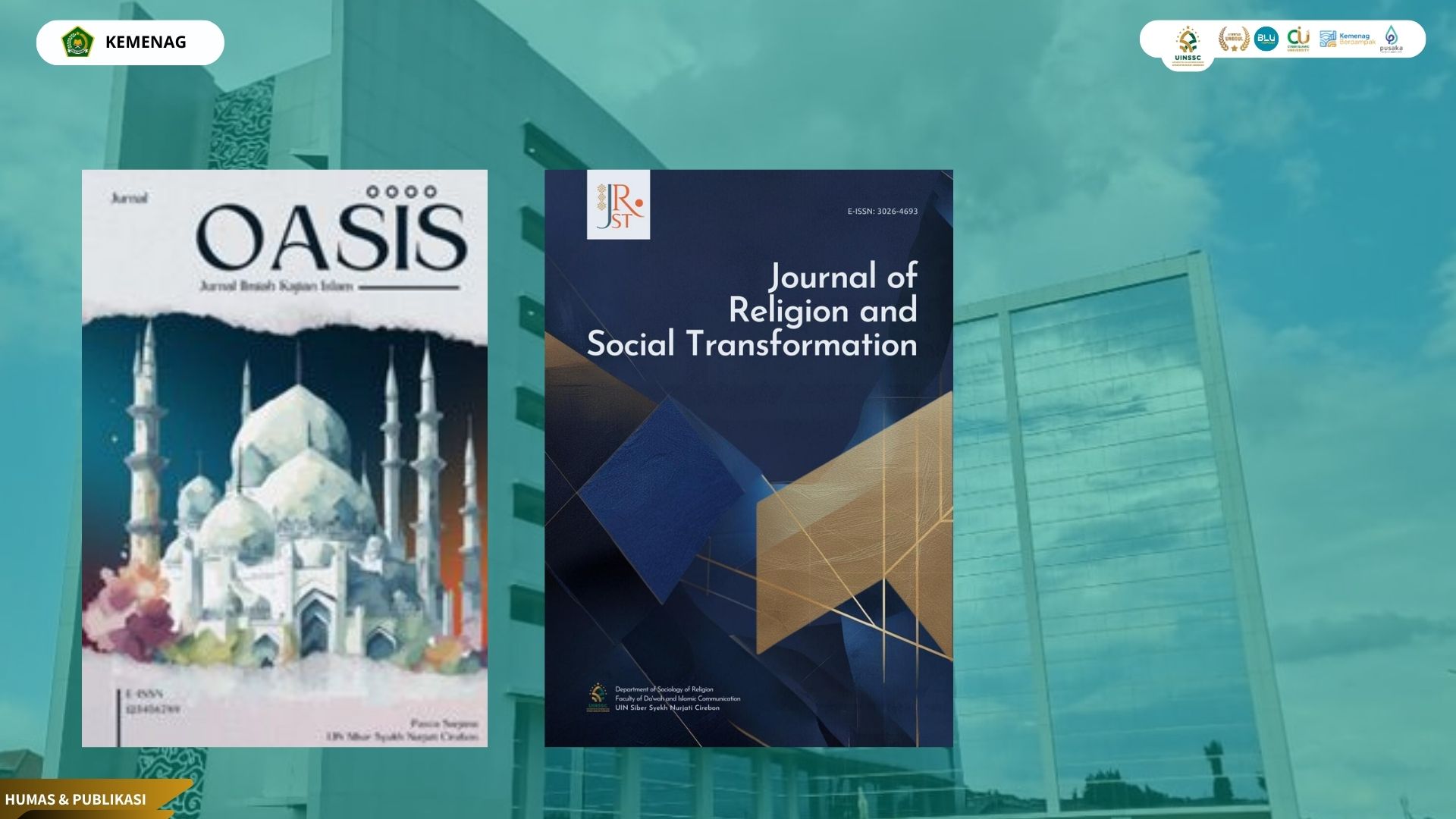 Dua Jurnal UIN Siber Syekh Nurjati Cirebon Raih Akreditasi SINTA, Perkuat Reputasi Akademik