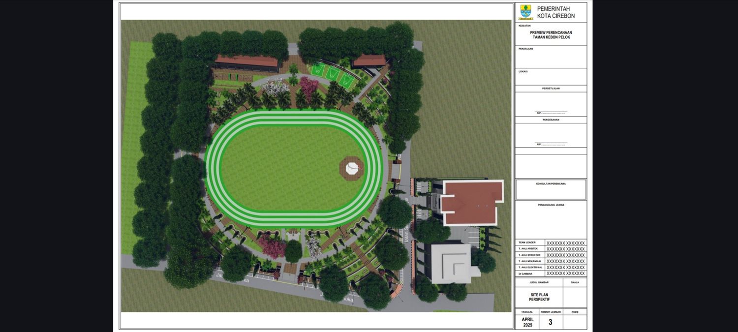 Ingin Kebon Pelok jadi Gasibu-nya Cirebon, Sekda Minta DPUTR Buat Perencanaan