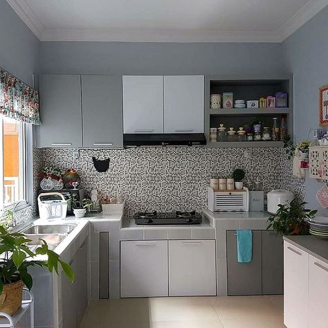 8 Inspirasi Kitchen Set untuk Dapur Mungil dengan Pola Interior Unik