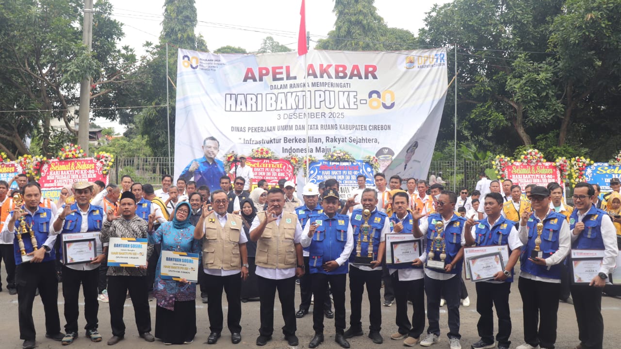 Hari Bakti PU ke-80 Kabupaten Cirebon Digelar Sederhana, Fokus Percepatan Perbaikan Jalan