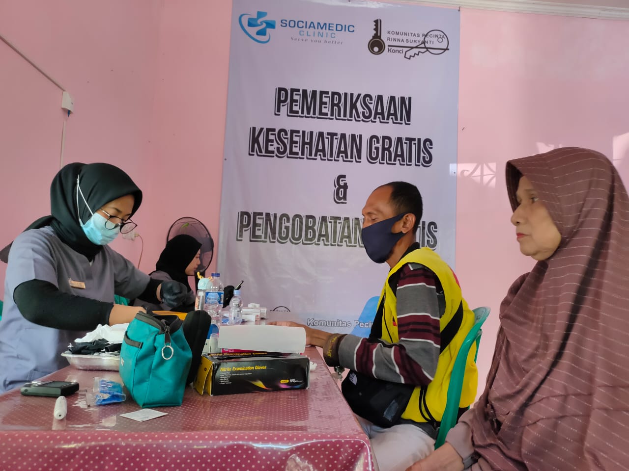 Antisipasi Perubahan Cuaca, Konci Rianty Hadirkan Cek Kesehatan Gratis untuk Masyarakat