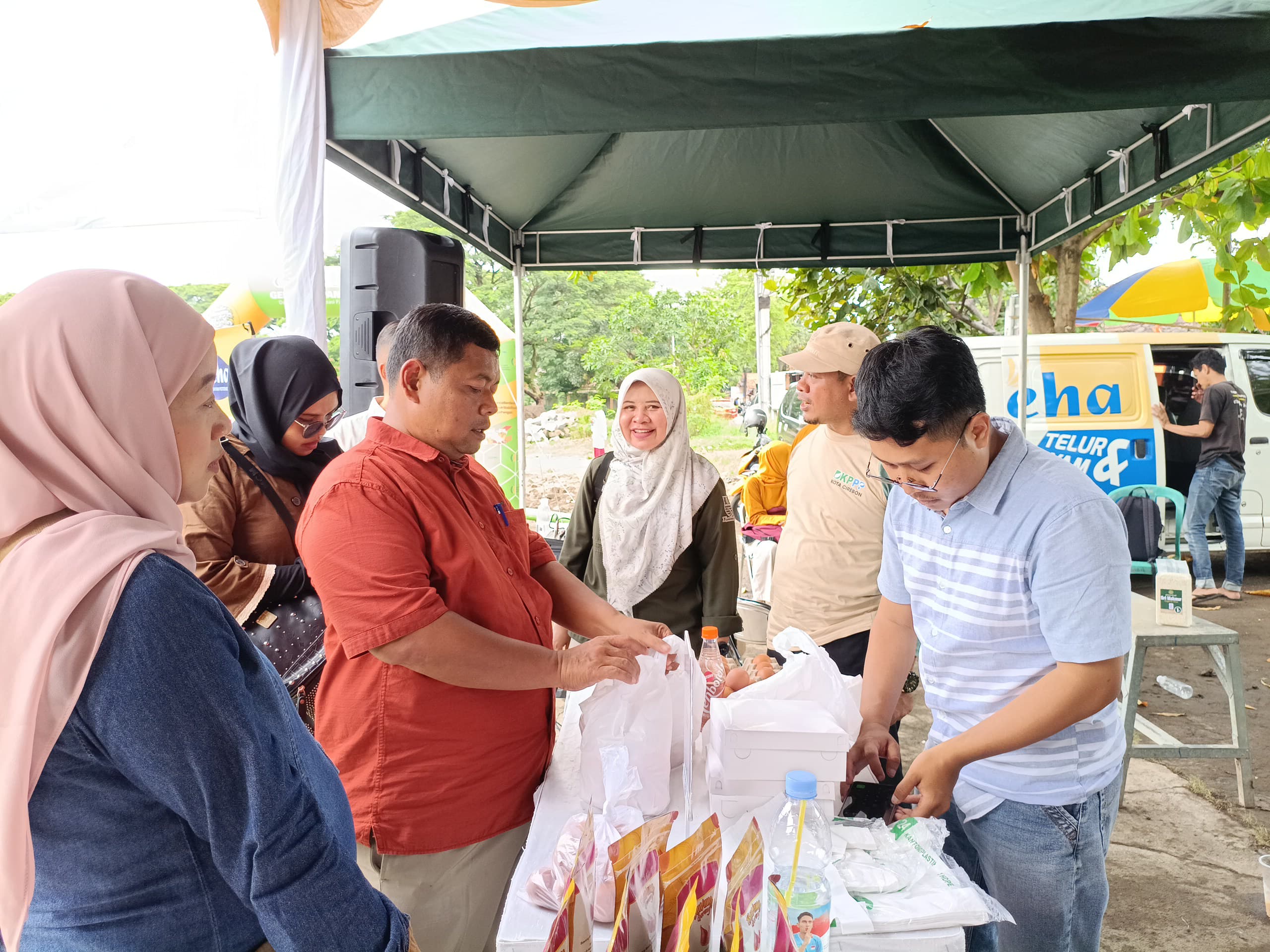 GPM Dadakan Hadir di Lapangan Kebonpelok Harjamukti, Warga Merasa Terbantu