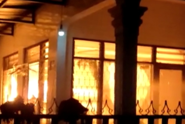 Asrama Ponpes Al-Ma'rufiyah Terbakar karena Konsleting Listrik