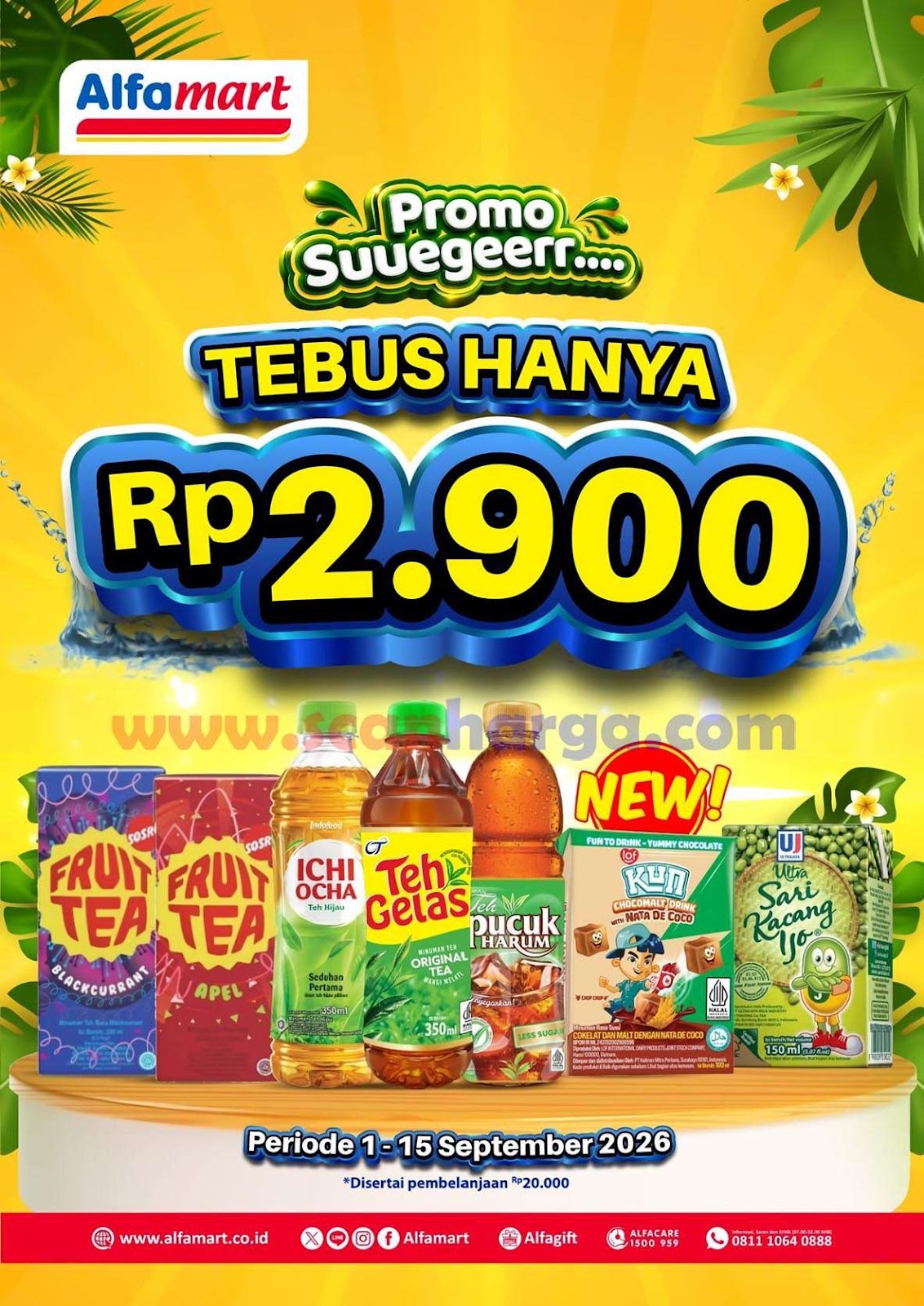 Daftar Harga Promo Alfamart: Serbu Camilan & Minuman Beli 2 Gratis 1!