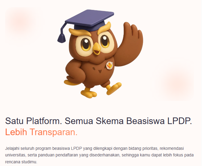 Pendaftaran Beasiswa LPDP 2026 Resmi Dibuka, saatnya mengejar mimpimu!