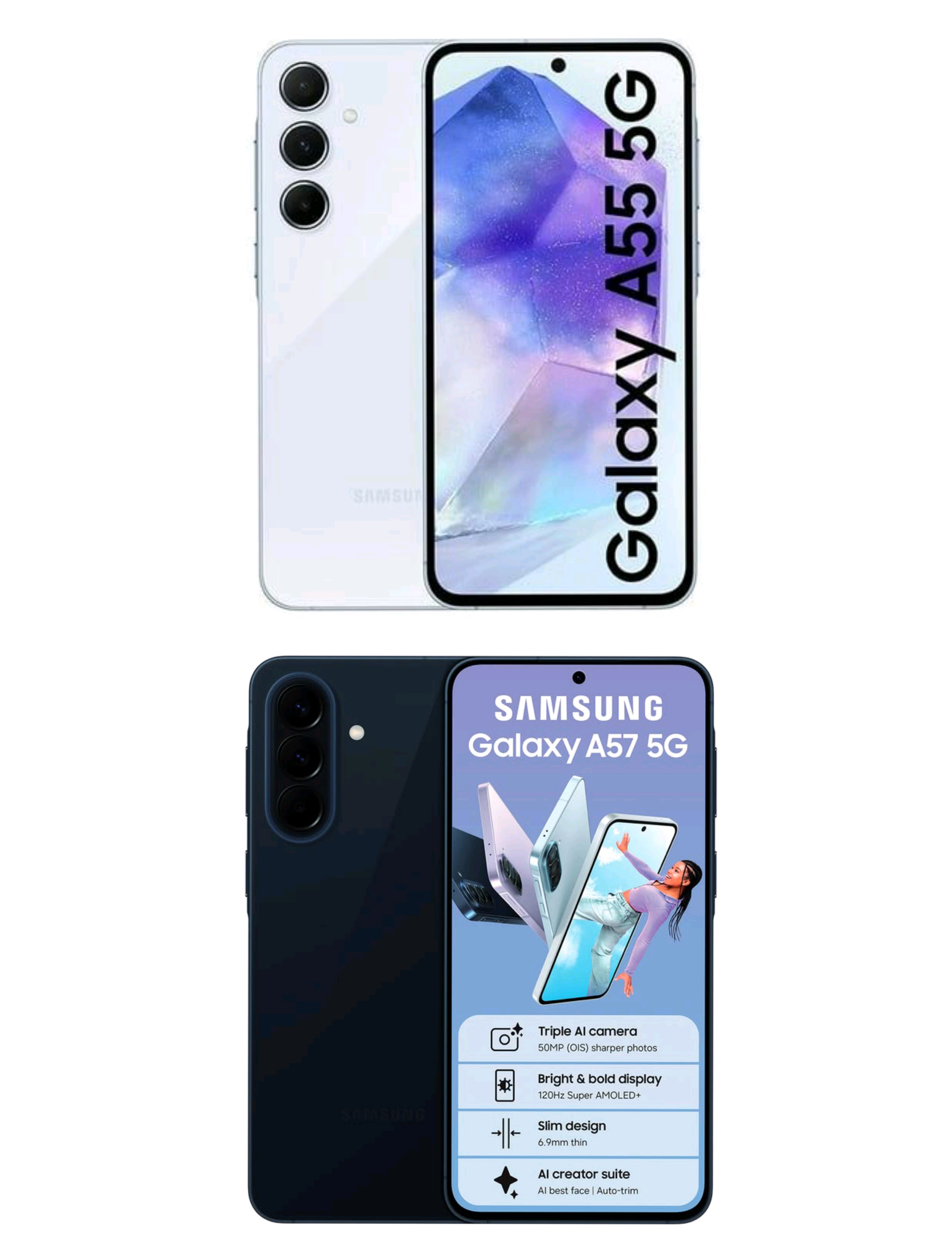 Samsung Galaxy A57 vs Samsung Galaxy A55: Apa Saja Perubahan Signifikannya?