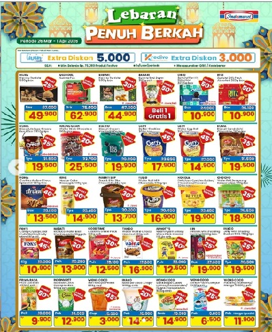 Diskon hingga 50%: Promo Indomaret Terbaru Minggu Ini Periode Sampai 1 April 2026 Kurma Beli 1 Gratis 1