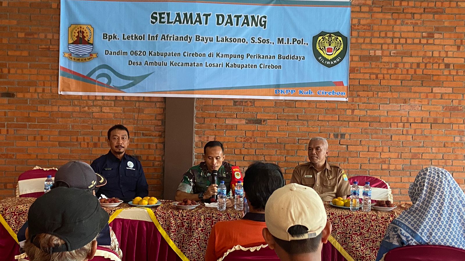 Dandim 0620 Datang dan  Dengarkan Keluhan Petani, Komitmen Jaga Ketahanan Pangan 