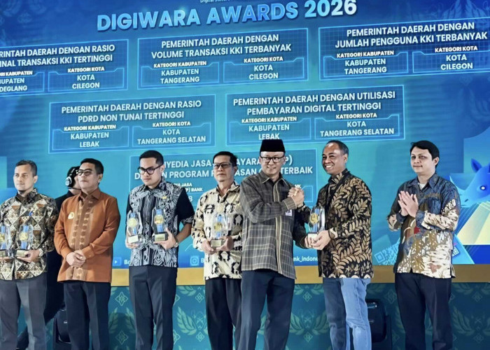 Bank BJB Raih Penghargaan Perluasan QRIS Terbanyak di Ajang DIGIWARA 2026