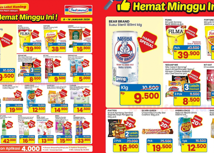 Dicari Pemburu Label Kuning Indomaret! Harga Hemat Terbaru Sampai 14 Januari 2026
