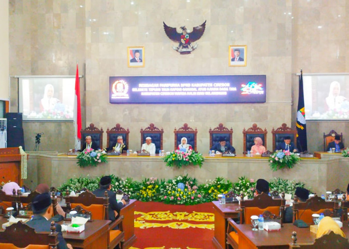 Pimpin Paripurna Hari Jadi Kabupaten Cirebon ke-543, Sophi Ajak Terus Membangun Optimisme