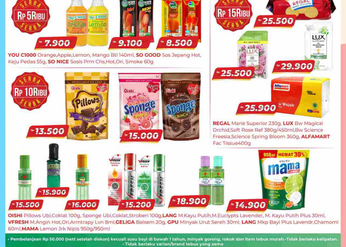 Syarat Promo Tebus Murah Alfamart Terbaru, Bisa Pakai Member atau Gopay?