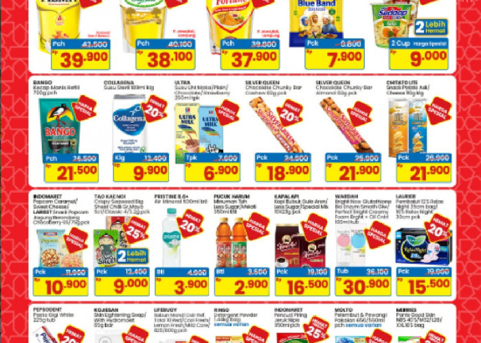 Promo Terbaru JSM Indomaret Minggu Ini, Periode 5 hingga 11 Maret 2026, Fortune 2L 37.900