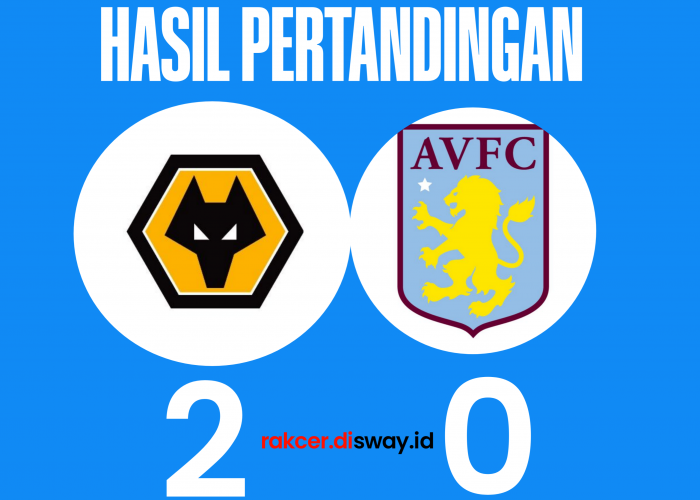 Premier League: Hasil Wolves vs Aston Villa Rodrigo Gomez Membawa Wolves Menang 2-0