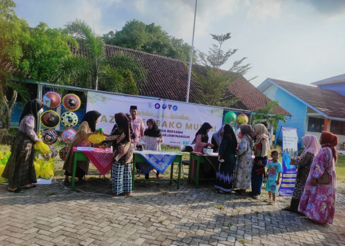 SMK Plus al-Hilal Isi Ramadhan dengan Bazar Sembako Murah