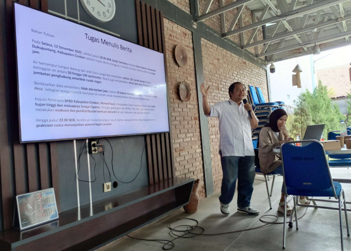 PWI Kota Cirebon Tingkatkan Kompetensi Jurnalistik Calon Anggota