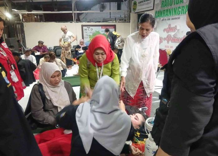 Kontestan Milangkala Tatar Sunda di Kota Cirebon Alami Kelelahan, Tim Kesehatan Siaga di 4 Titik