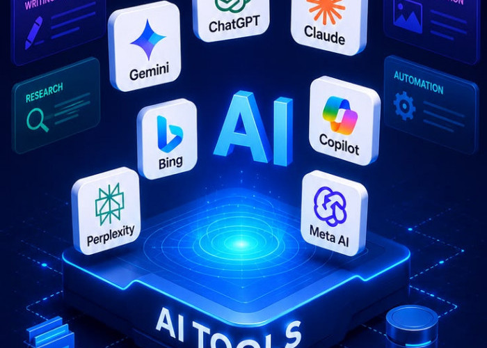 5 Tool AI Gratis Selain ChatGPT yang Bikin Kerja 10x Lebih Cepat