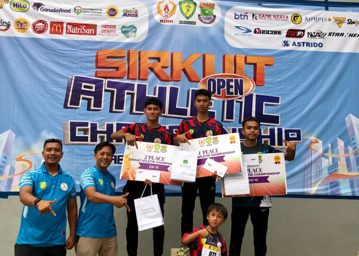 Finis Pertama dan Kedua di Nomor Bergengsi, Atlet RAC Berjaya di Sirkuit Athletic Championship Tangerang