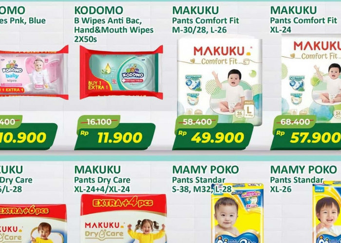 Promo JSM Alfamart Terbaru: Sweety Silver Pants Rp 54.900 dan Sunscreen Hanasui Cuma Rp 24.500