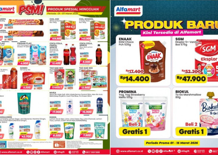 Hadir PSM dan Produk Baru! Promo Alfamart Minggu Ini hingga 15 Maret 2026 Maestro Wijen Sangrai Rp 4.200