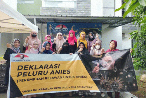 Emak-emak di Cirebon Deklarasi Dukung Anies untuk Presiden 