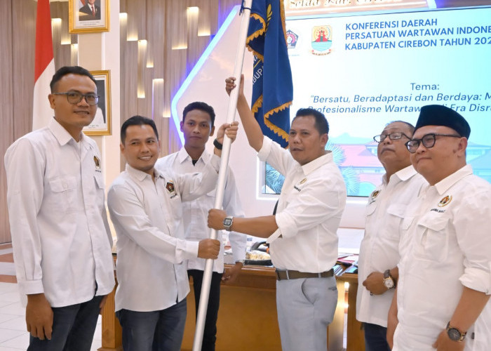 Mamat Rahmat Kembali Nahkodai PWI Kabupaten Cirebon